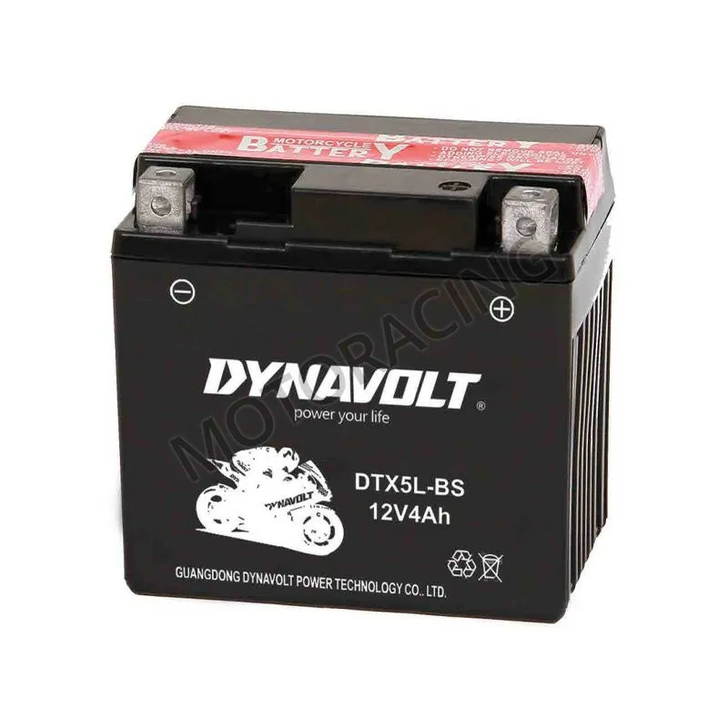 ΜΠΑΤΑΡΙΑ HONDA SCV 100 LEAD 03'-08' / KYMCO PEOPLE 50 99'-04' DYNAVOLT 12V 4Ah DTX5L-BS ΜΕ ΥΓΡΑ