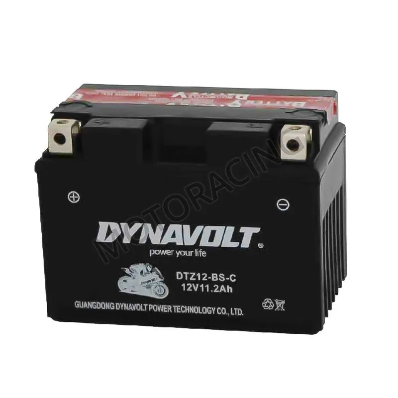 ΜΠΑΤΑΡΙΑ HONDA CBR 1100XX 01'-07' / XLV 650 TRANSALP 01'-07' / VFR 800 V-TEC 02'-11' DYNAVOLT 12V 11.2Ah DTZ12-BS-C ΜΕ ΥΓΡΑ