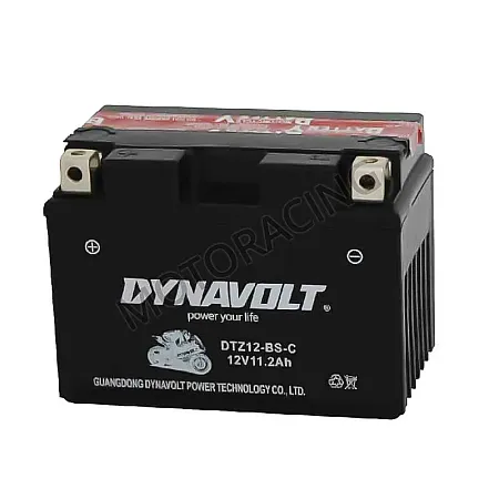 ΜΠΑΤΑΡΙΑ HONDA CBR 1100XX 01'-07' / XLV 650 TRANSALP 01'-07' / VFR 800 V-TEC 02'-11' DYNAVOLT 12V 11.2Ah DTZ12-BS-C ΜΕ ΥΓΡΑ
