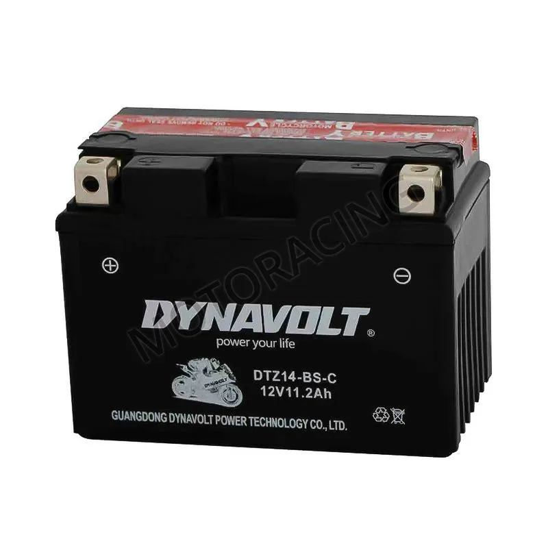 ΜΠΑΤΑΡΙΑ HONDA XLV 700 TRANSALP 08'-13' / YAMAHA FZ1 1000 FAZER 06'-13' / KTM ADVENTURE 990 05'-10' DYNAVOLT 12V 11.2Ah DTZ14-BS-C ΜΕ ΥΓΡΑ