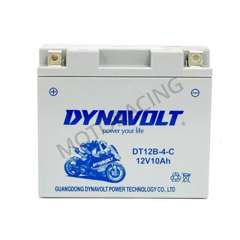 ΜΠΑΤΑΡΙΑ YAMAHA TDM 900 02'-13' / TRIUMPH TIGER 1050 07'-12' / DUCATI HYPERMOTARD 1100 07'-11 DYNAVLOT 12V 10Ah DT12B-4-C SLA GEL