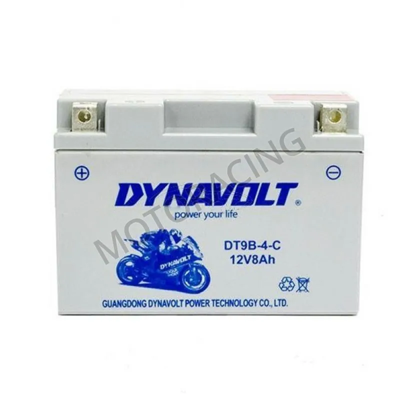 ΜΠΑΤΑΡΙΑ YAMAHA MT-03 660 06'-12' / T-MAX 500 01'-07' / XT 660 R & X 04'-15' DYNAVOLT 12V 8Ah DT9B-4-C SLA GEL