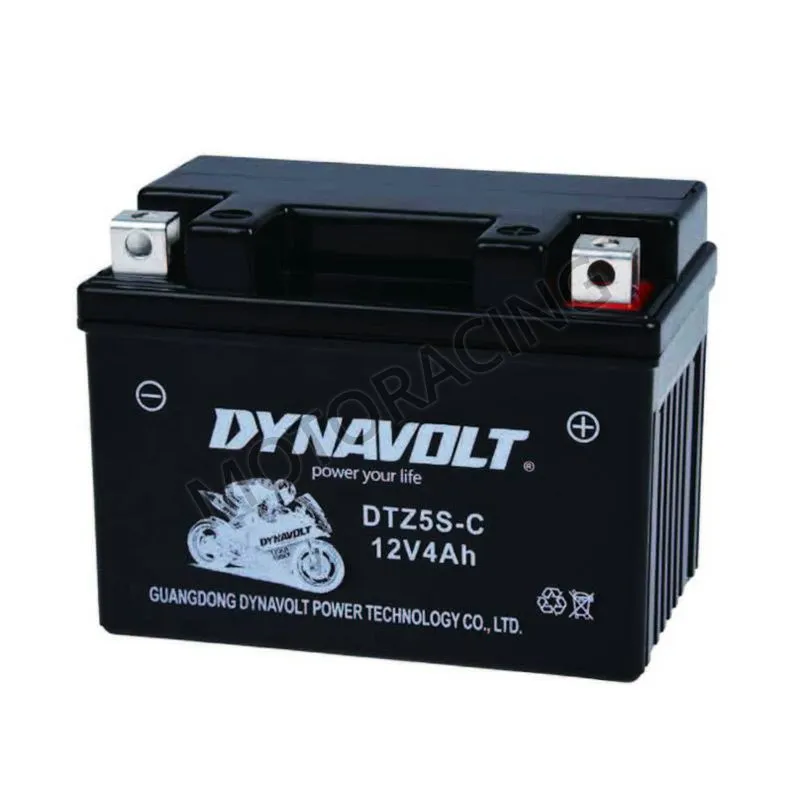 ΜΠΑΤΑΡΙΑ YAMAHA CRYPTON-X 135 / SUZUKI ADDRESS 125 / MODENAS X-CITE 130 / HONDA WAVE 110 DYNAVOLT 12V 4Ah DTZ5S-C-SLA GEL