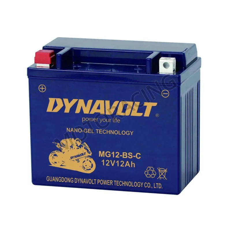 ΜΠΑΤΑΡΙΑ SUZUKI DL 650 V-STROM 04'-16' / KAWASAKI KLE 650 VERSYS 07'-16' / APRILIA PEGASO 650 07'-09' DYNAVOLT 12V 10Ah MG12-BS-C NANOGEL