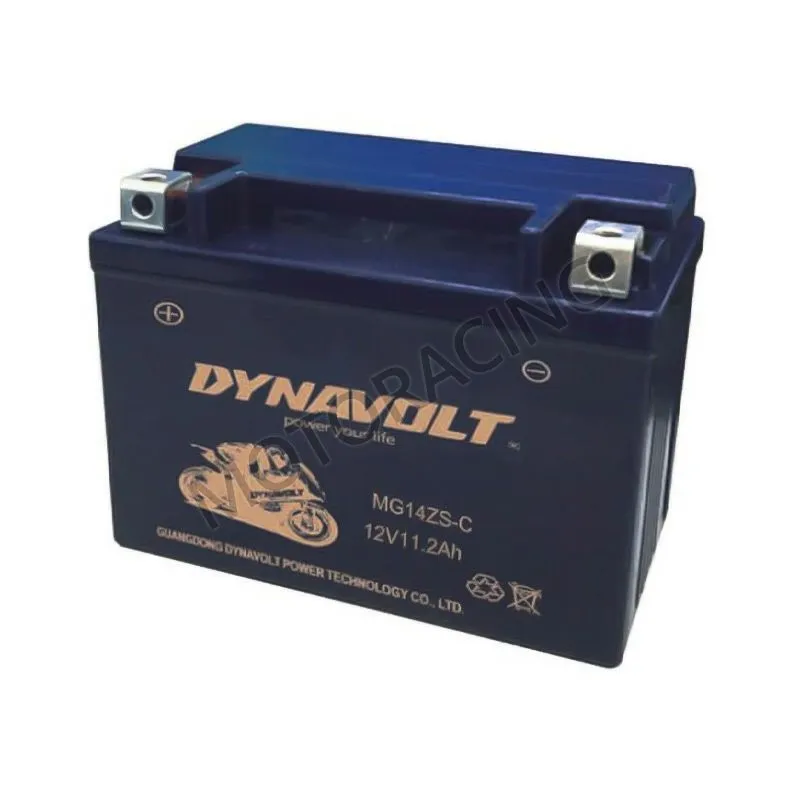 ΜΠΑΤΑΡΙΑ XLV 700 TRANSALP 08'-13' / YAMAHA FZ1 1000 FAZER 06'-13' DYNAVOLT 12V 11.2Ah MG14ZS-C NANOGEL