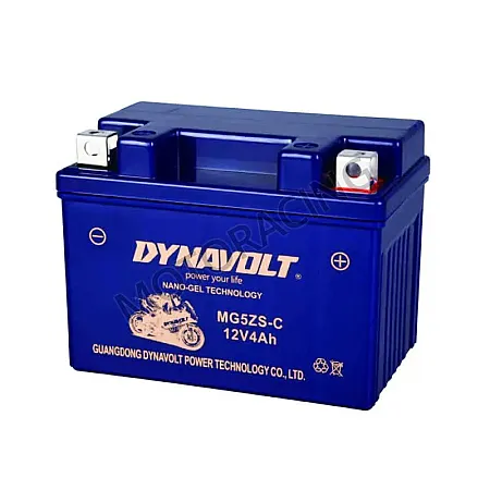 ΜΠΑΤΑΡΙΑ YAMAHA CRYPTON-X 135 / SUZUKI ADDRESS 125 / MODENAS X-CITE 130 DYNAVOLT 12V 4Ah MG5ZS-C NANOGEL