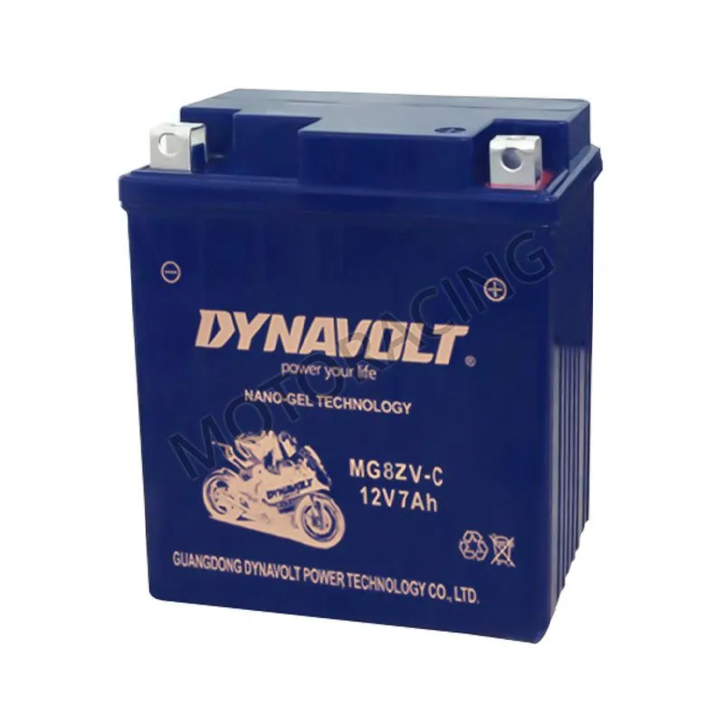 ΜΠΑΤΑΡΙΑ HONDA PCX 125ie 13'-14' / PCX 150 ie 14'-16'/ YAMAHA X-MAX 300 17' DYNAVOLT 12V 7Ah MG8ZV-C NANOGEL