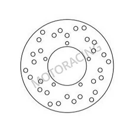 ΔΙΣΚΟΠΛΑΚΑ ΠΙΣΩ GILERA RUNNER 50 SP 01'-11' / PIAGGIO NRG MC3 DD 50 01'-04' NEWFREN