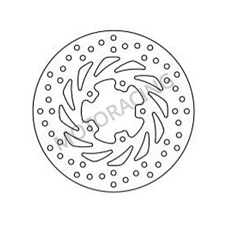 ΔΙΣΚΟΠΛΑΚΑ ΜΠΡΟΣΤΑ GILERA RUNNER 50 SP 01'-11' / VX 125 ST 08'-12' / VXR 200 ST 06'-10' NEWFREN