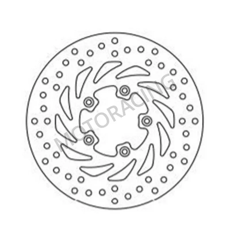 ΔΙΣΚΟΠΛΑΚΑ ΜΠΡΟΣΤΑ APRILIA SCARABEO 50 4T 02'-12' / 100 4T 01'-12' NEWFREN