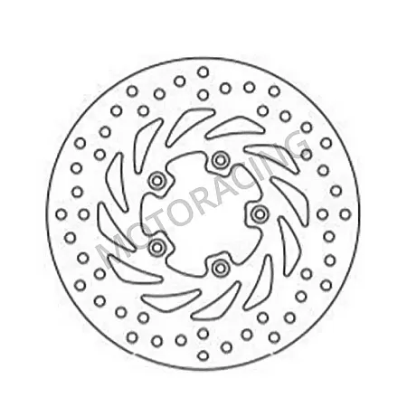 ΔΙΣΚΟΠΛΑΚΑ ΜΠΡΟΣΤΑ APRILIA SCARABEO 50 4T 02'-12' / 100 4T 01'-12' NEWFREN