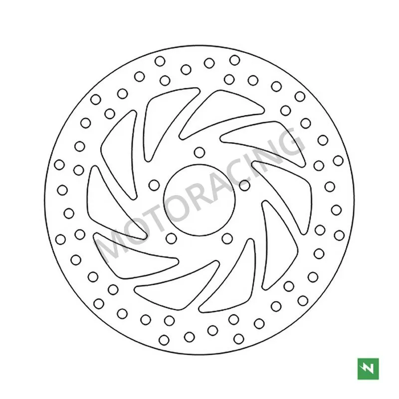 ΔΙΣΚΟΠΛΑΚΑ ΜΠΡΟΣΤΑ APRILIA SCARABEO 125 LIGHT 07'-15' / 200 LIGHT 07'-15' / 300 LIGHT 09'-11' NEWFREN