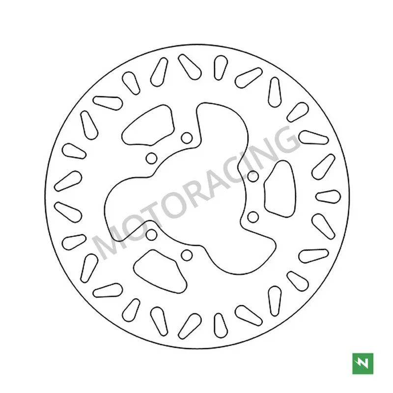 ΔΙΣΚΟΠΛΑΚΑ ΠΙΣΩ YAMAHA YP 125R X-MAX 09'-20' / YP 250R X-MAX 05'-16' / VP X-CITY 125 08'-13' NEWFREN