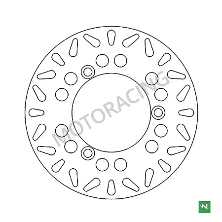 ΔΙΣΚΟΠΛΑΚΑ ΜΠΡΟΣΤΑ SUZUKI BURGMAN UH 150 02'-06' NEWFREN