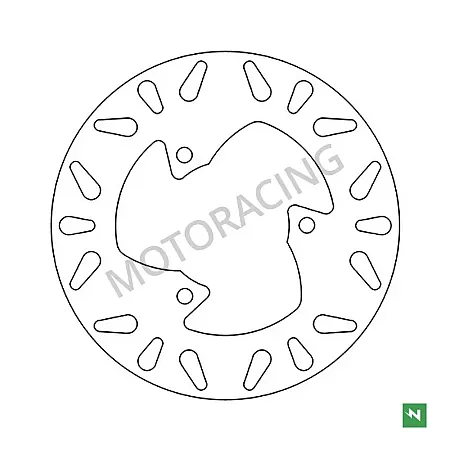 ΔΙΣΚΟΠΛΑΚΑ ΠΙΣΩ APRILIA ATLANTIC 125 03'-11' / 200 03'-08' / 250 03'-09' NEWFREN