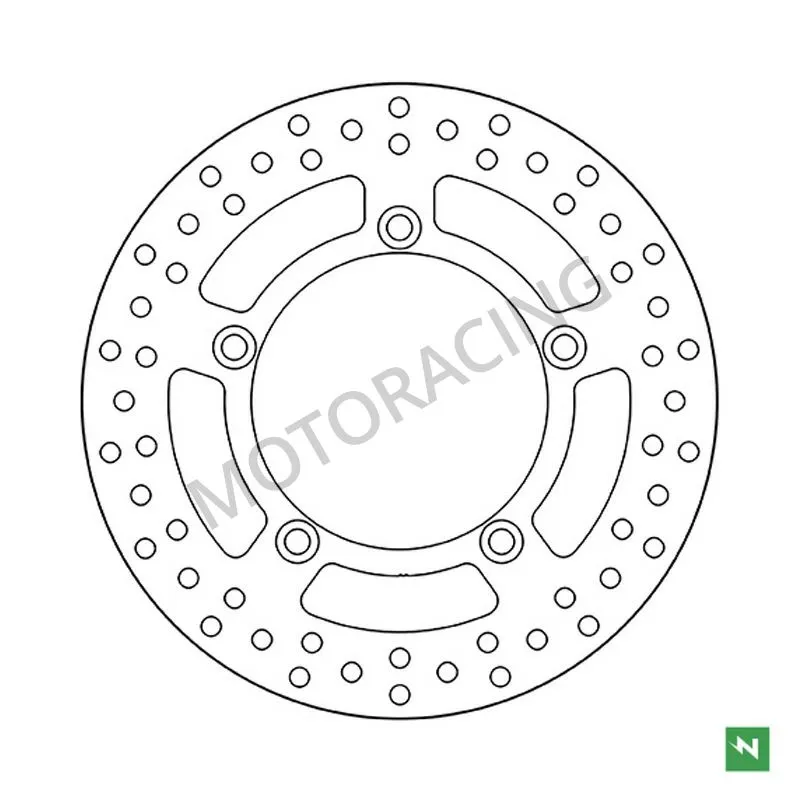 ΔΙΣΚΟΠΛΑΚΑ ΜΠΡΟΣΤΑ SUZUKI BURGMAN AN 250 98'-06' / AN 400ie 03'-21' / AN 650 03'-18' NEWFREN