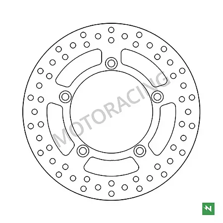 ΔΙΣΚΟΠΛΑΚΑ ΜΠΡΟΣΤΑ SUZUKI BURGMAN AN 250 98'-06' / AN 400ie 03'-21' / AN 650 03'-18' NEWFREN