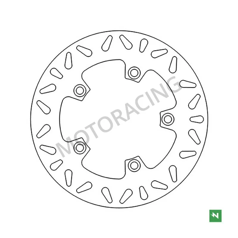 ΔΙΣΚΟΠΛΑΚΑ ΠΙΣΩ SUZUKI BURGMAN AN 650 03'-18' NEWFREN