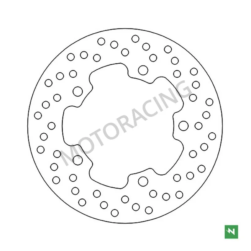 ΔΙΣΚΟΠΛΑΚΑ ΠΙΣΩ SYM GTS 250 07'-15' / JOYMAX 300 09'-13' NEWFREN