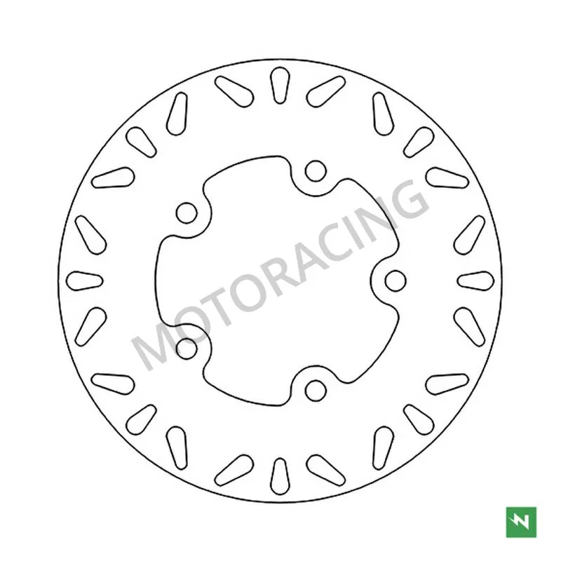ΔΙΣΚΟΠΛΑΚΑ ΜΠΡΟΣΤΑ SYM GTS 250ie 07'-15' / JOYMAX 250 05'-08' / JOYMAX 300 09'-13' NEWFREN