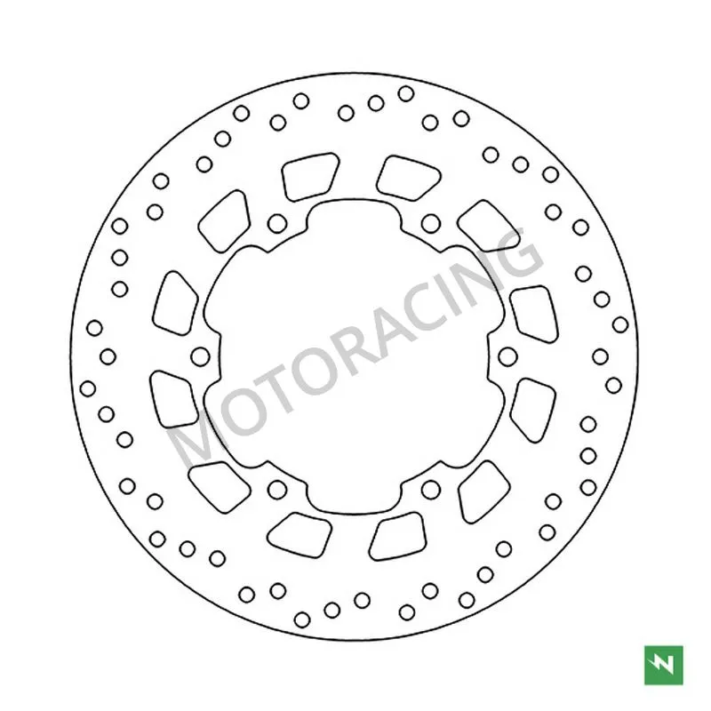 ΔΙΣΚΟΠΛΑΚΑ ΜΠΡΟΣΤΑ YAMAHA VP 250ie X-CITY 07'-14' / VP 125ie X-CITY 08'-13' NEWFREN