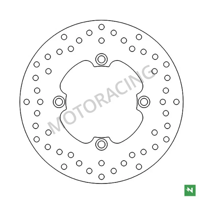 ΔΙΣΚΟΠΛΑΚΑ ΜΠΡΟΣΤΑ HONDA SH 125 00'-21' / SH 150 01'-21' / FORZA 250X 05'-11' NEWFREN
