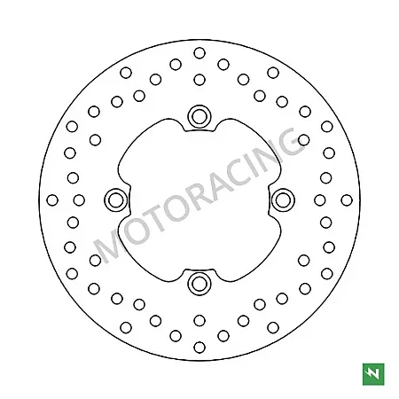 ΔΙΣΚΟΠΛΑΚΑ ΜΠΡΟΣΤΑ HONDA SH 125 00'-21' / SH 150 01'-21' / FORZA 250X 05'-11' NEWFREN