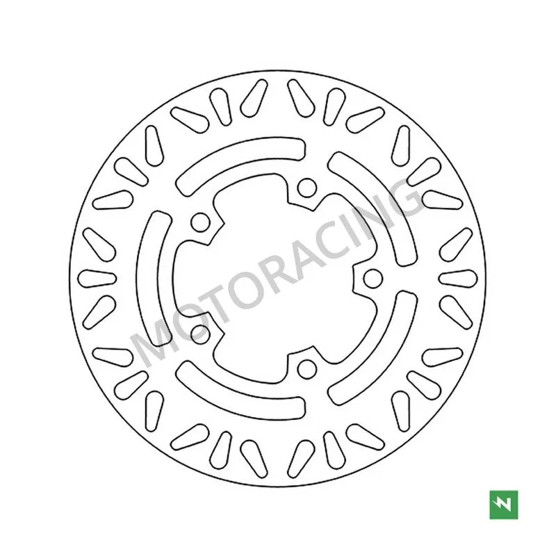 ΔΙΣΚΟΠΛΑΚΑ ΠΙΣΩ KYMCO DOWNTOWN 125 ie 09'-12' / 200 ie 10'-12' / 300 ie 09'-14' NEWFREN