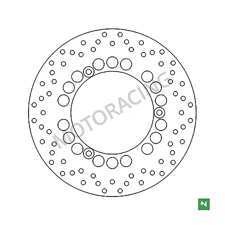 ΔΙΣΚΟΠΛΑΚΑ ΠΙΣΩ YAMAHA YP 400 MAJESTY 04'-11' NEWFREN