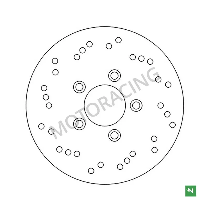 ΔΙΣΚΟΠΛΑΚΑ ΜΠΡΟΣΤΑ SYM SYMPHONY 125 09'-16' / SYMPHONY 150 09'-16' NEWFREN