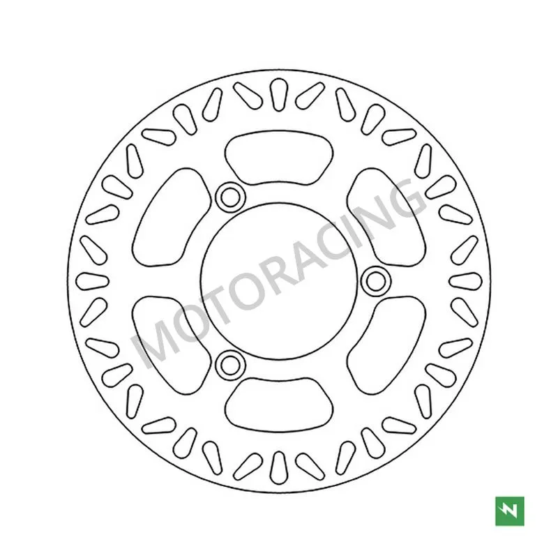 ΔΙΣΚΟΠΛΑΚΑ ΜΠΡΟΣΤΑ & ΠΙΣΩ SUZUKI BURGMAN 125 07'-14' / 200 07'-13' NEWFREN