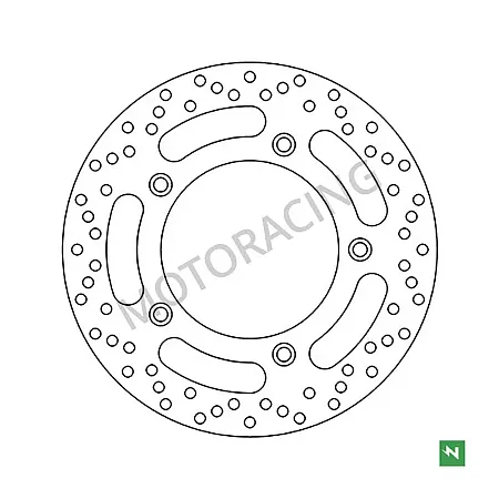 ΔΙΣΚΟΠΛΑΚΑ ΠΙΣΩ YAMAHA T-MAX 530ie DX/SX 17'-19' / XP 560ie T-MAX 20'-22' / XP 530ie 12'-15' NEWFREN