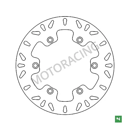 ΔΙΣΚΟΠΛΑΚΑ ΜΠΡΟΣΤΑ HONDA CBR 125R 04'-14' / CBR 600F 02'-13' NEWFREN