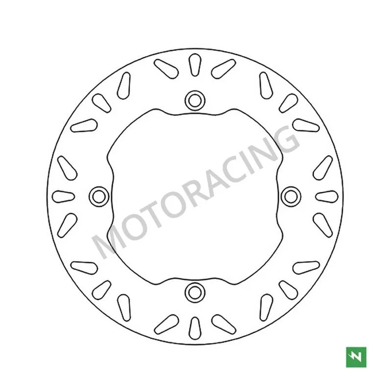 ΔΙΣΚΟΠΛΑΚΑ ΠΙΣΩ HONDA XRV 750 AFRICA 90'-03' / XLV 1000 VARADERO 99'-02' NEWFREN