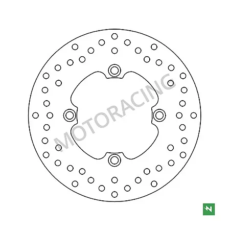 ΔΙΣΚΟΠΛΑΚΑ ΠΙΣΩ HONDA SH 125 & 150 00'-18' / XLV 650V 01'-07' NEWFREN