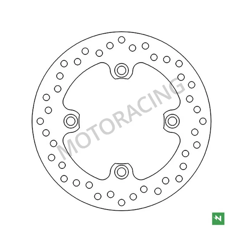ΔΙΣΚΟΠΛΑΚΑ ΠΙΣΩ TRIUMPH DAYTONA 675 06'-11' / STREET TRIPLE 675 08'-12' NEWFREN