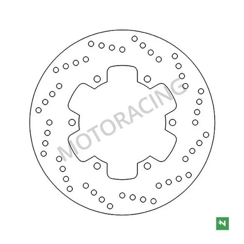 ΔΙΣΚΟΠΛΑΚΑ ΠΙΣΩ YAMAHA XT 660R & X 04'-15' / TDM 900 02'-13' NEWFREN