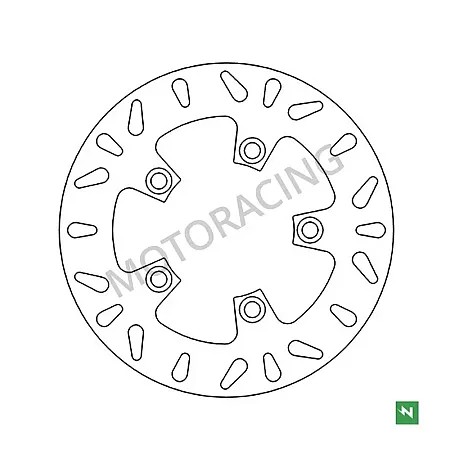 ΔΙΣΚΟΠΛΑΚΑ ΠΙΣΩ SUZUKI GSXR 1000 01'-16' / GSXR 600 01'-19' / GSXR 750 02'-19' NEWFREN