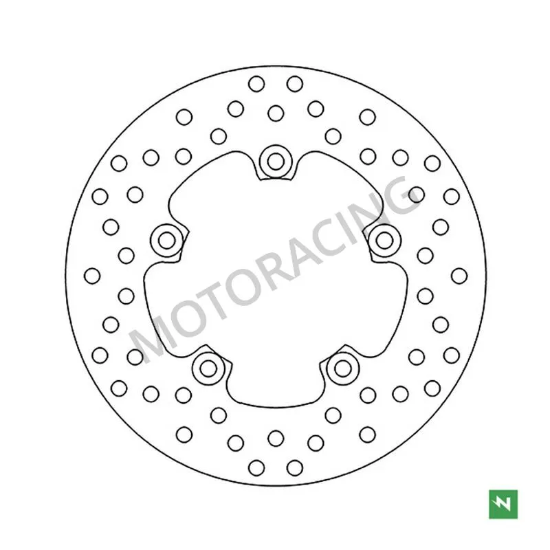 ΔΙΣΚΟΠΛΑΚΑ ΠΙΣΩ APRILIA TUONO 1000 03'-14' / RSV 1000 R 04'-09' / RSV4 1000 FACTORY 09'-14' NEWFREN