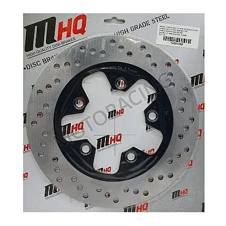 ΔΙΣΚΟΠΛΑΚΑ ΠΙΣΩ KYMCO DOWN TOWN 300 ie '09-'14 / DOWN TOWN 350 ie '15-'20 / AGILITY CITY 200 ie '10-'14 MHQ