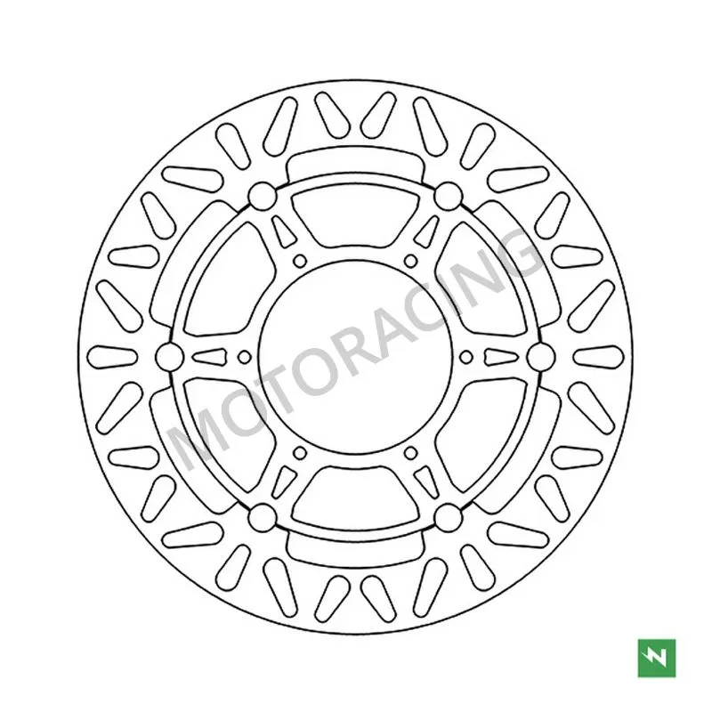 ΔΙΣΚΟΠΛΑΚΑ ΜΠΡΟΣΤΑ BMW F650 GS 01'-07' / F800 GS 04'-12' / G650 GS 09'-12' NEWFREN