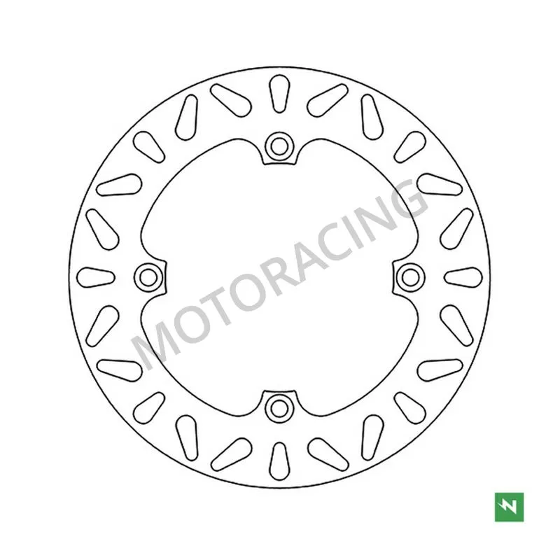 ΔΙΣΚΟΠΛΑΚΑ ΠΙΣΩ SUZUKI DL 650 V-STROM 04'-12' / DL 1000 V-STROM 02'-10' NEWFREN