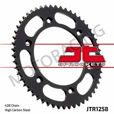 ΓΡΑΝΑΖΙ ΠΙΣΩ HONDA XR 125L 03'-08' JT 54 ΔΟΝΤΙΑ ΑΤΣΑΛΙΝΟ