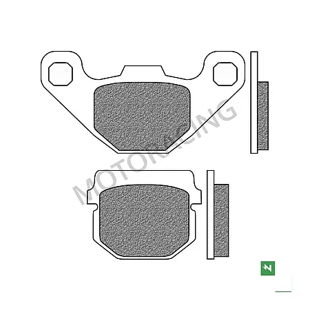 ΤΑΚΑΚΙΑ ΠΙΣΩ PIAGGIO NRG MC3 DD 50 LC 01'-04' NEWFREN (FD0085BE1)