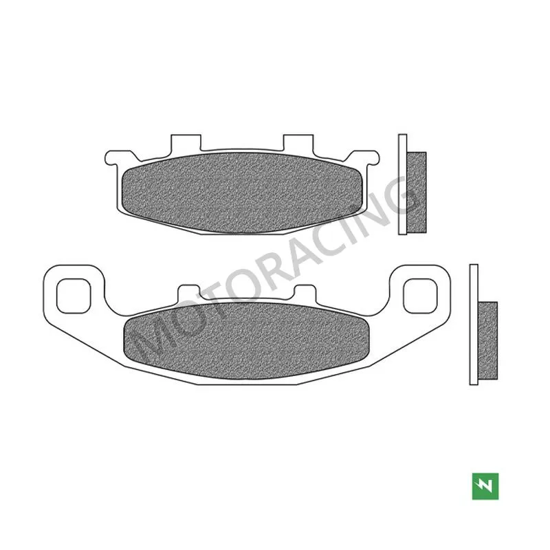 ΤΑΚΑΚΙΑ ΜΠΡΟΣΤΑ  KAWASAKI KLE 500 97'-07' / ER-5 97'-00' / GPX 250R 98'-05' NEWFREN (FD0108BT1)