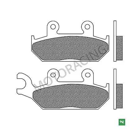 ΤΑΚΑΚΙΑ ΜΠΡΟΣΤΑ YAMAHA XT 500E / XT 600E 90'-03' / XTZ 660 TENERE 91'-98' NEWFREN (FD0167BT1)