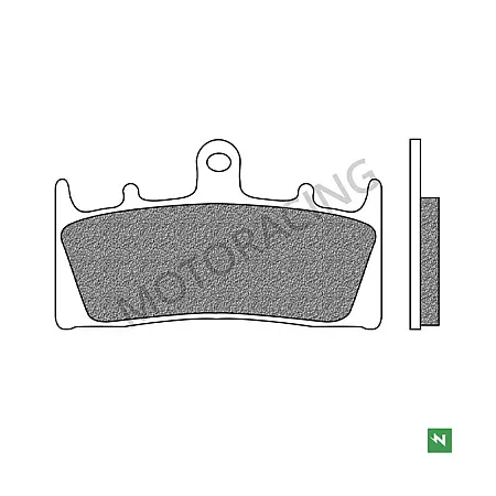 ΤΑΚΑΚΙΑ ΜΠΡΟΣΤΑ SUZUKI GSF 1200 BANDIT 01'-05' / GSXR 1300 HAYABUSA 99'-07' NEWFREN (FD0199BT1)