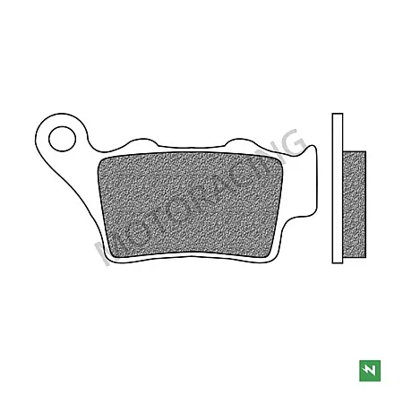 ΤΑΚΑΚΙΑ ΠΙΣΩ BMW F650 GS 99'-12' / F800 GS 08'-16' / YAMAHA XT 660 04'-15' NEWFREN (FD0206BT1)