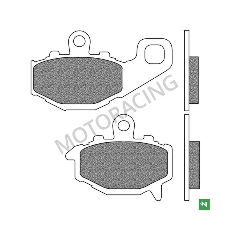 ΤΑΚΑΚΙΑ ΠΙΣΩ KAWASAKI ER-6N/F 06'-13' / ZX-6R 95'-12' / KLE 650 VERSYS 07'-14' NEWFREN (FD0207BT1)