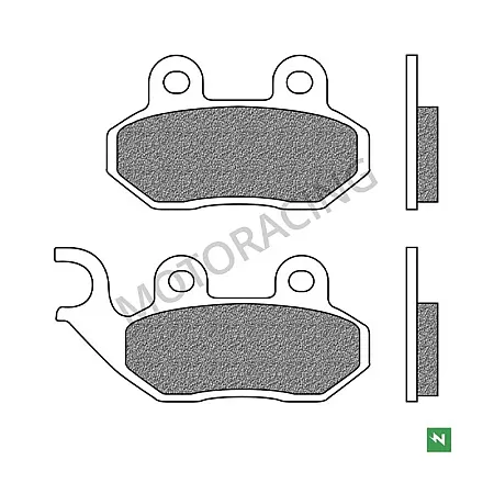 ΤΑΚΑΚΙΑ ΜΠΡΟΣΤΑ SYM SYMPHONY 125 09'-16' / FIDDLE II 125 08'-12' / CITYCOM 300 08'-15' NEWFREN (FD0219BE1)